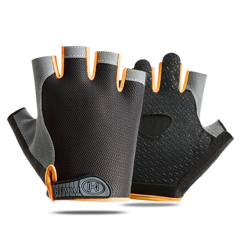 Fingerless Weightlifting Gym Gloves