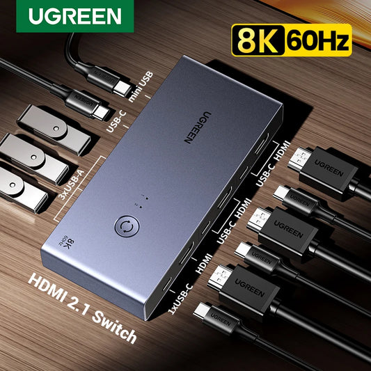 UGREEN 8K HDMI KVM Switch