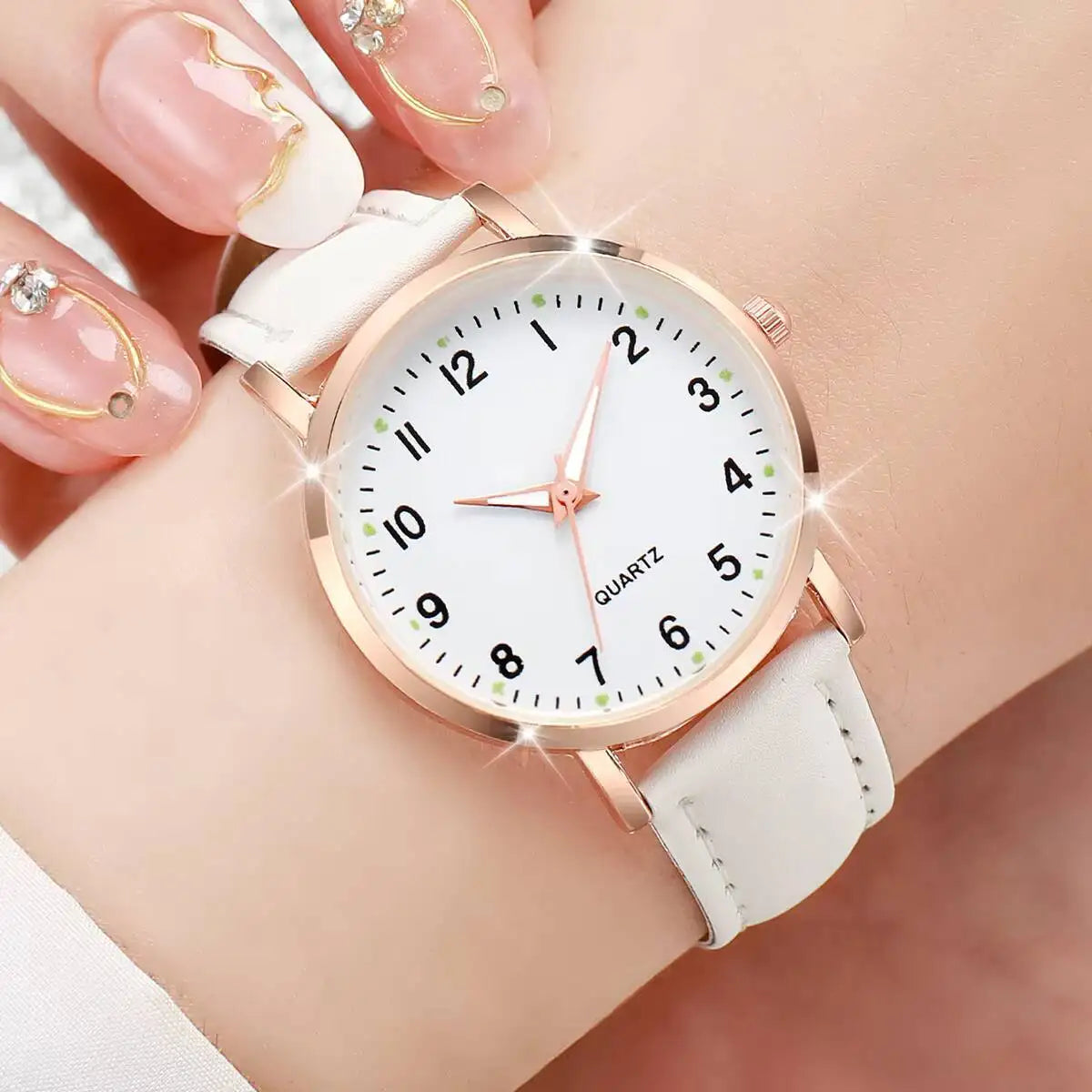 Arabic Dial Women Quartz Watch