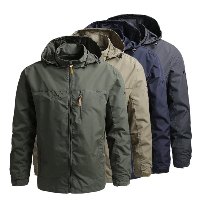 Men’s Autumn Waterproof Windbreaker Jacket