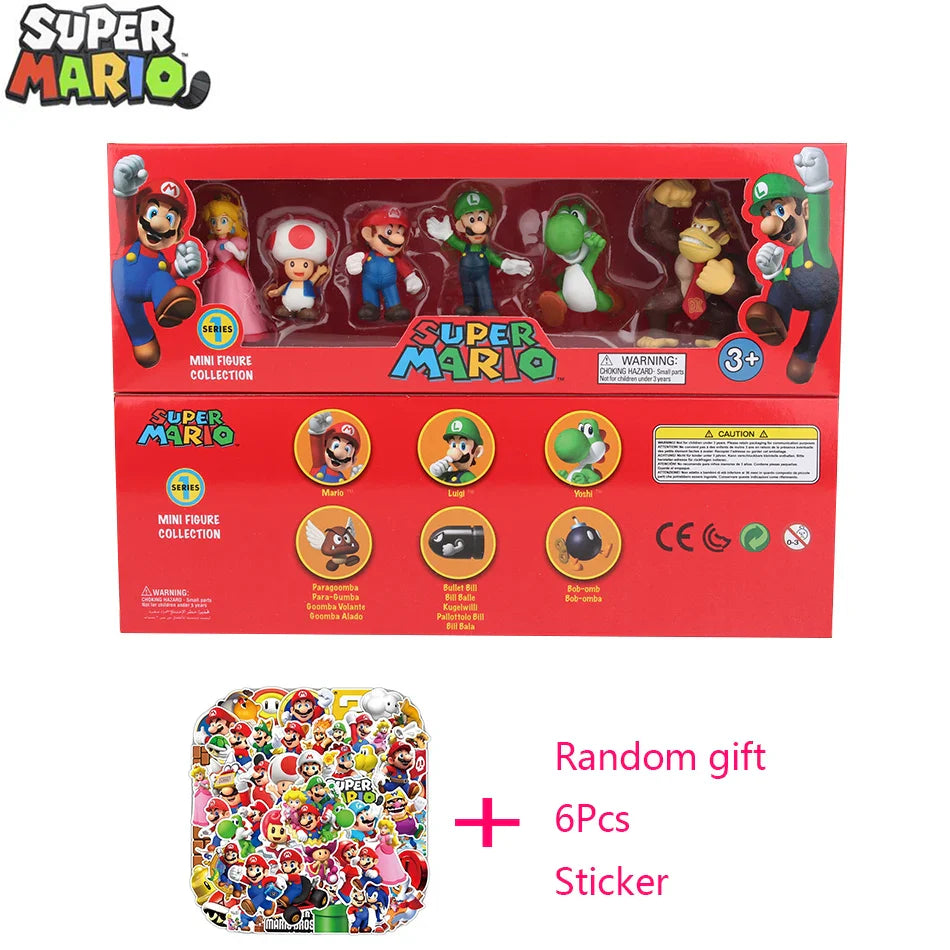 Super Mario Bros Figure Set
