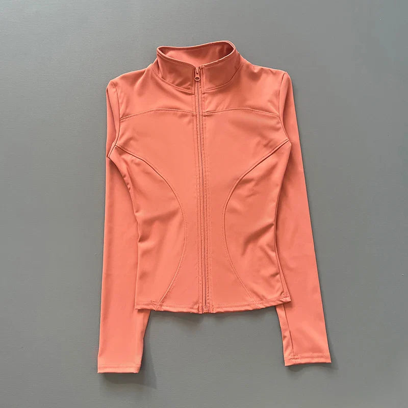 Women’s Slimming Workout Zip Jacket