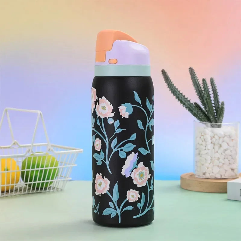 Owala Cartoon Insulated Steel Bottle
