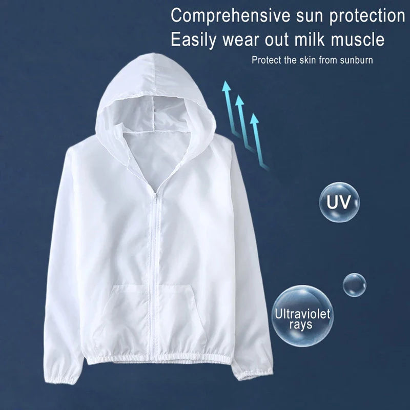 Unisex Quick-Dry Sunscreen Jacket
