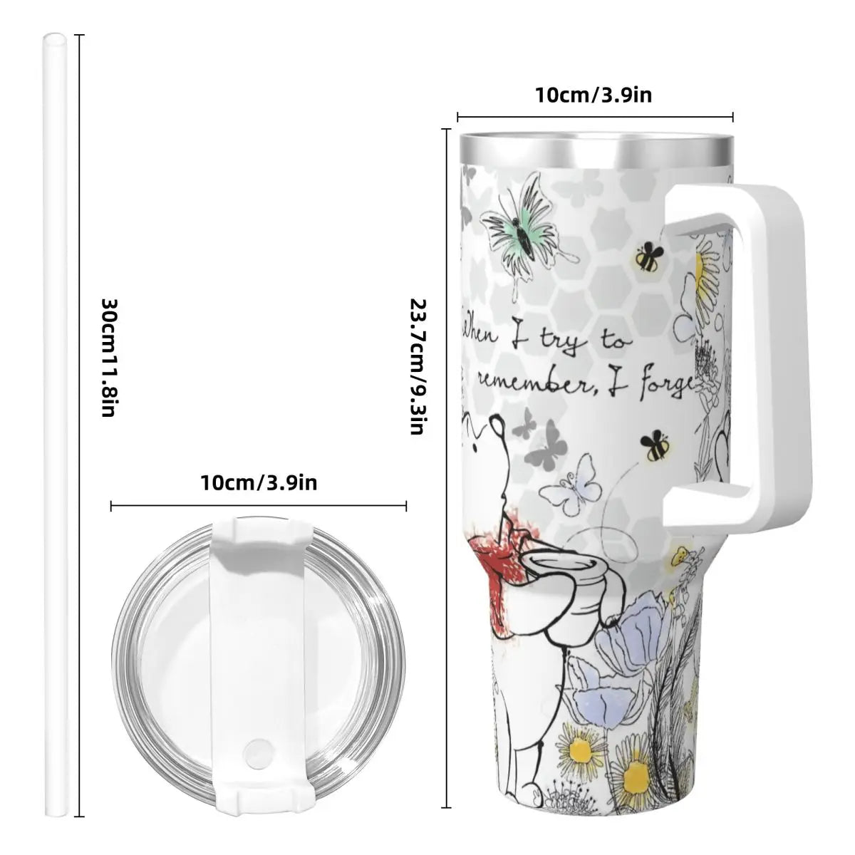 Winnie the Pooh 40oz Tumbler