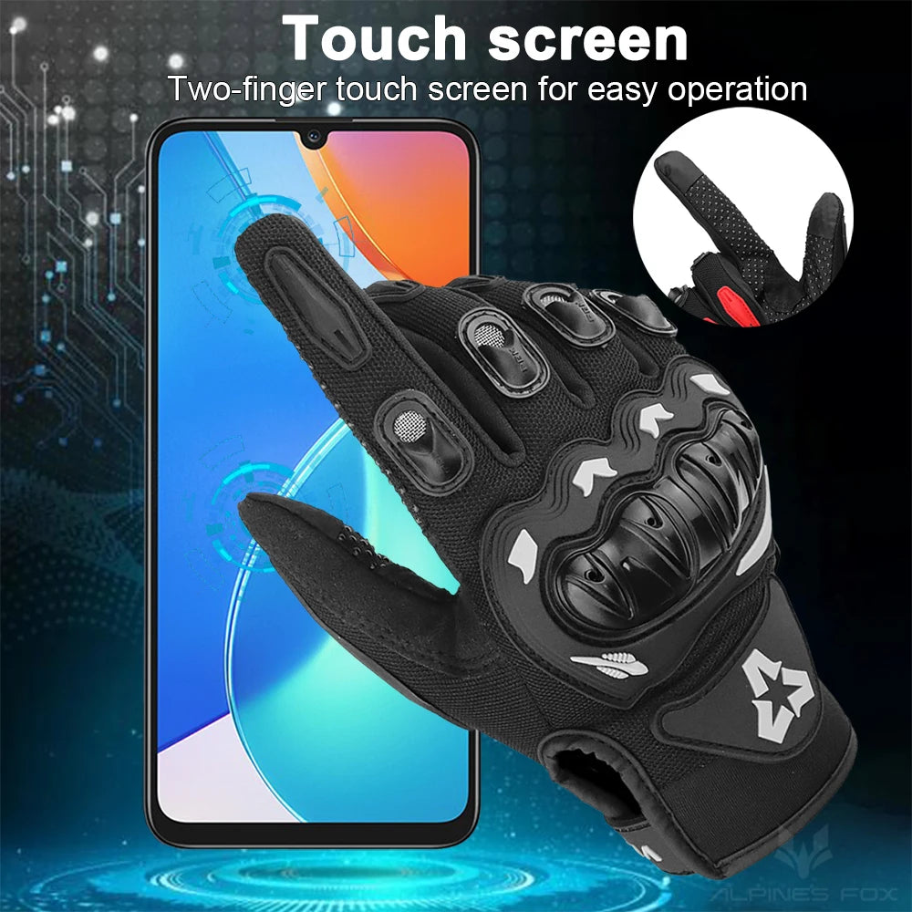 VEMAR Full Finger Motorcycle Gloves