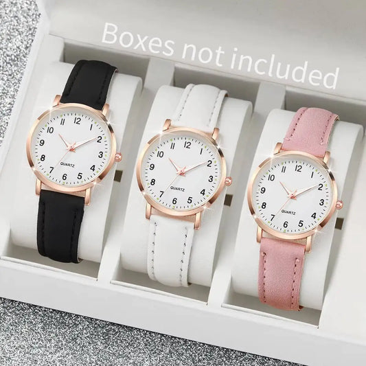 Arabic Dial Women Quartz Watch