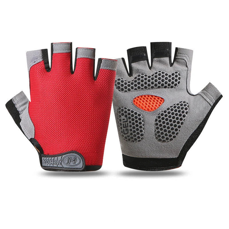 Fingerless Weightlifting Gym Gloves