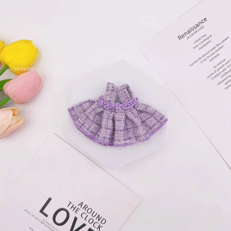 ZTOYL Labubu Pink Princess Dress Set