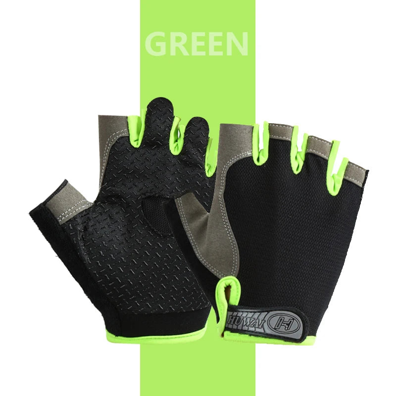 Fingerless Weightlifting Gym Gloves