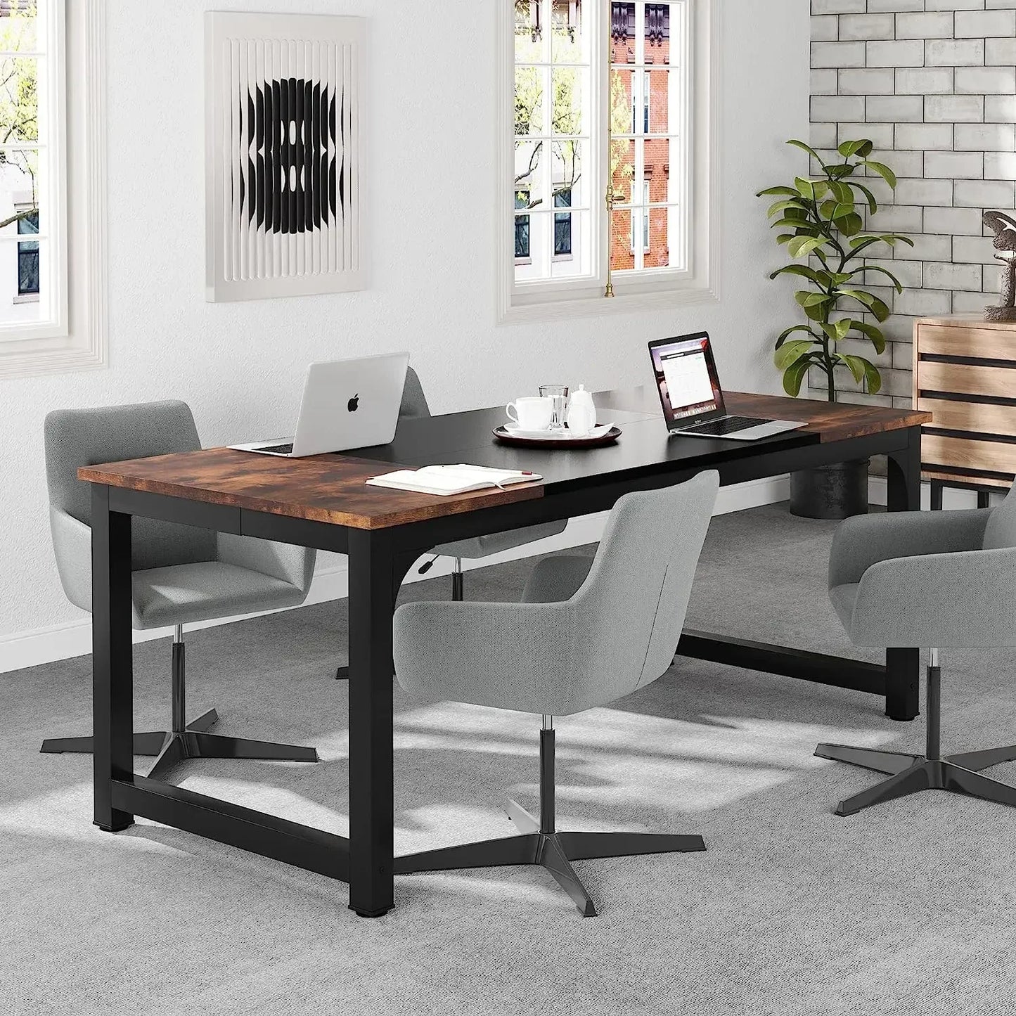 Tribesigns Modern Office Desk