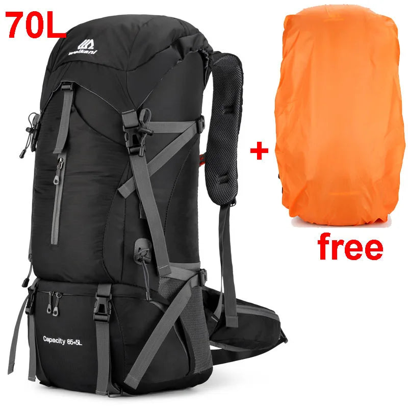 70L Outdoor Hiking Camping Backpack