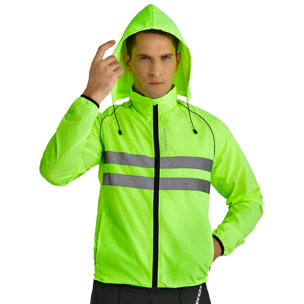 WOSAWE Men’s Cycling Windbreaker Jacket