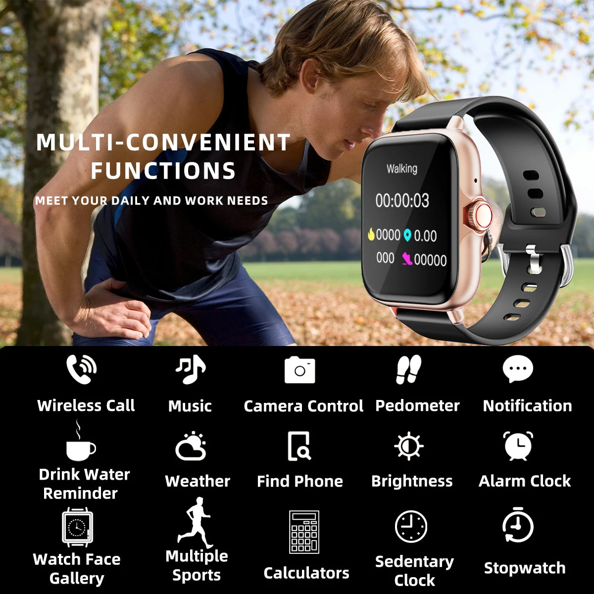 Waterproof Smart Watch 1.83
