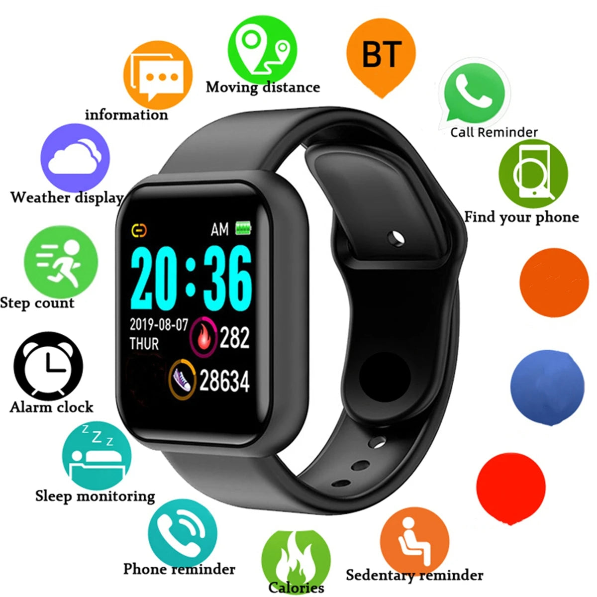 116Plus Smart Fitness Sport Watch