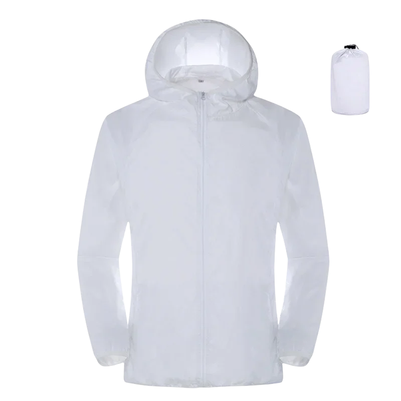 Unisex Waterproof Camping Rain Jacket