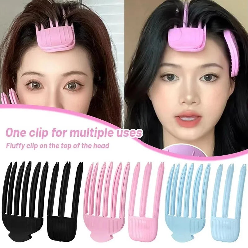 1/2pcs New Heatless Hair Care Roots Natural Fluffy Hair Clip No Heat Hair Curler Styling DIY Hair Styling Fluffiness Tool