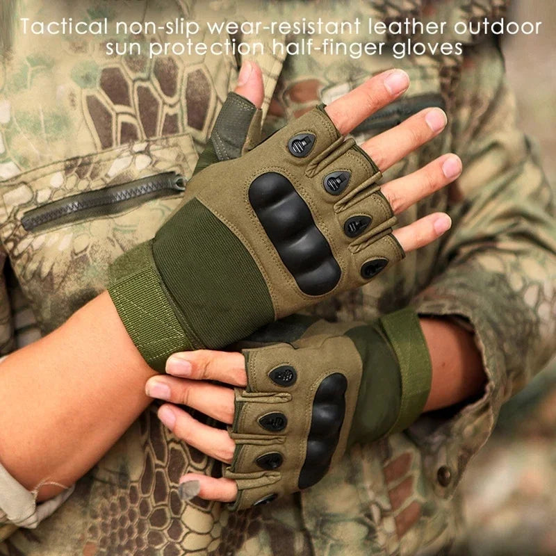 Men’s Half Finger Tactical Gloves
