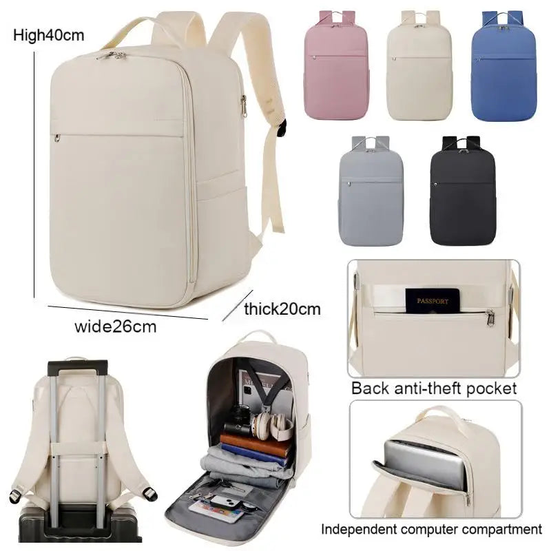 Stylish Business Travel Laptop Backpack