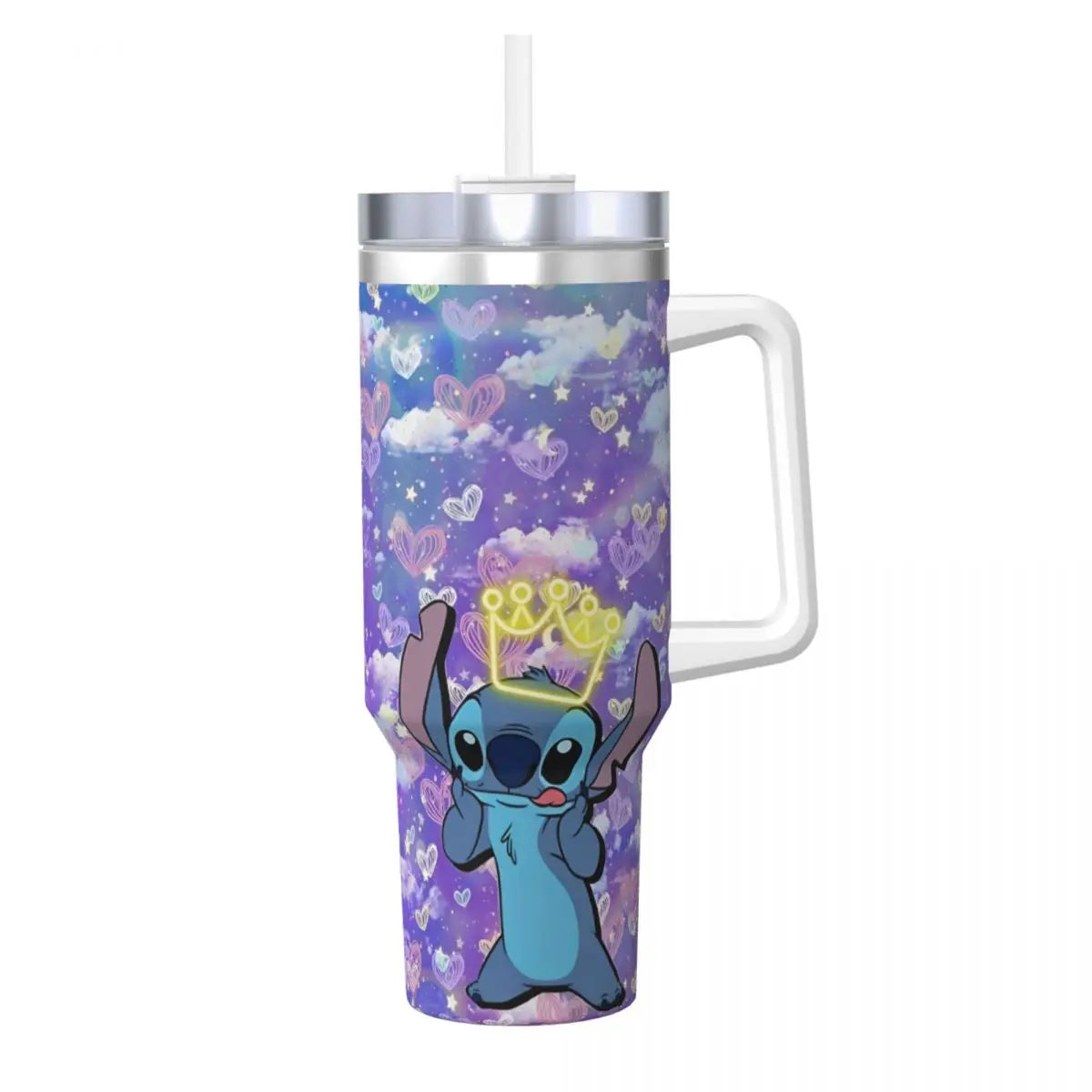 Stitch Kawaii Stainless Steel Tumbler
