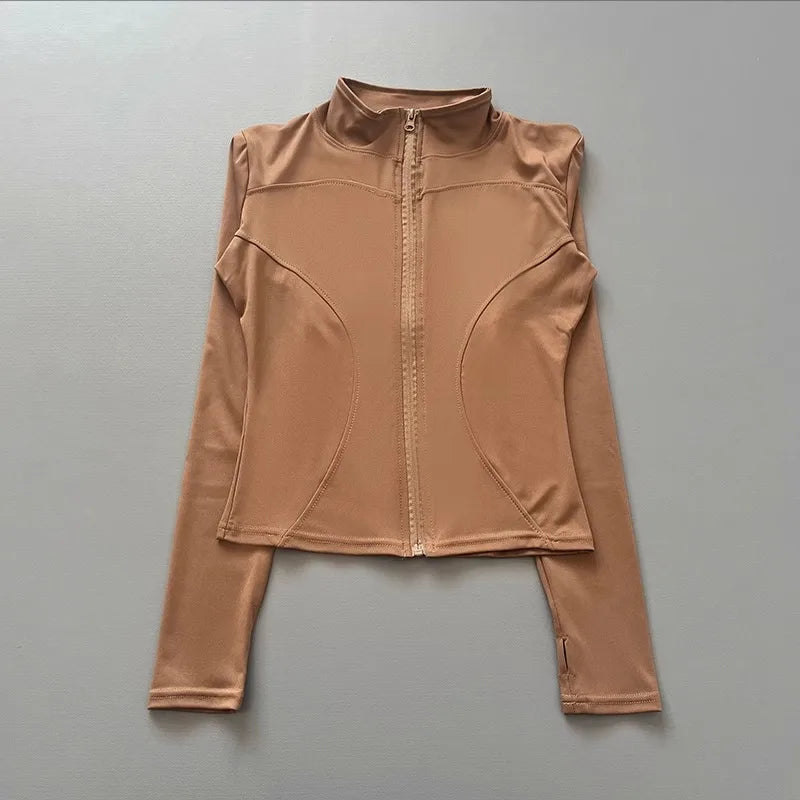 Women’s Slimming Workout Zip Jacket