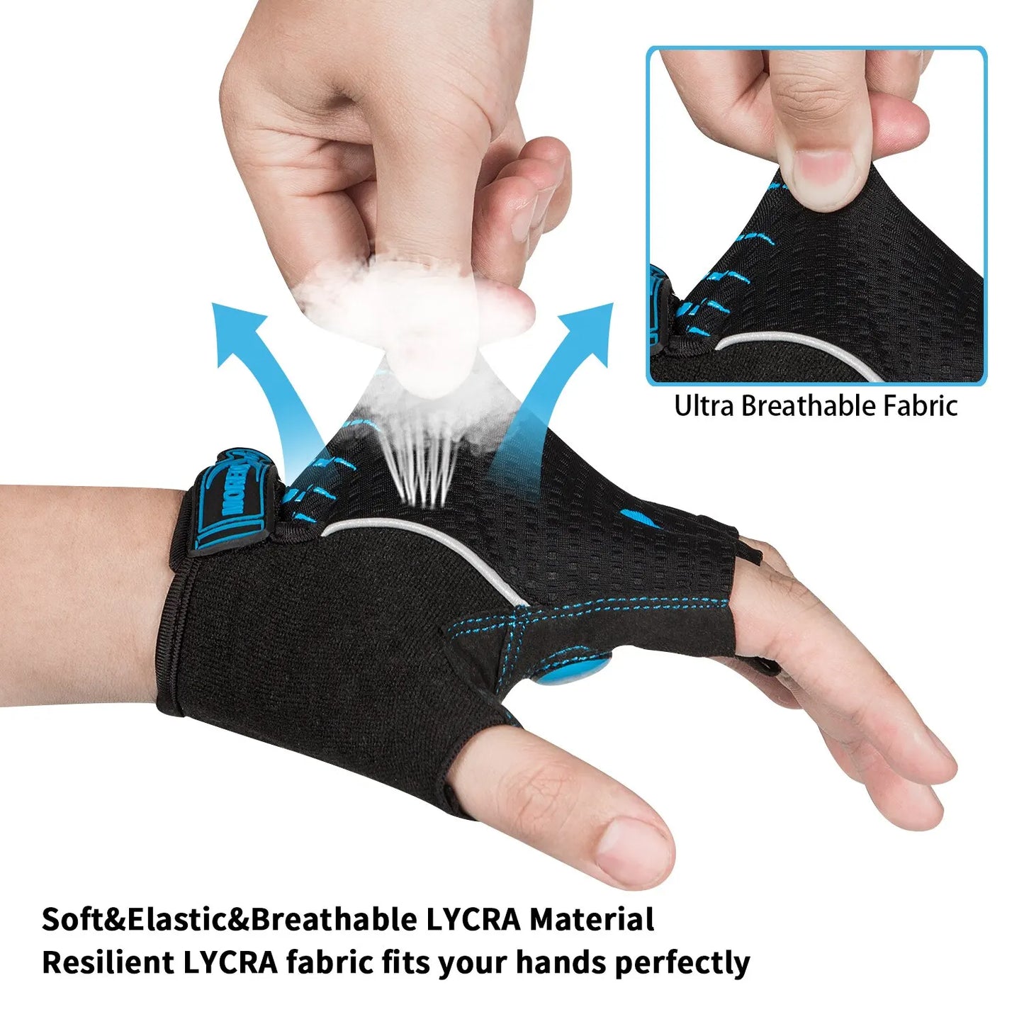 MOREOK Gel Pad Cycling Gloves