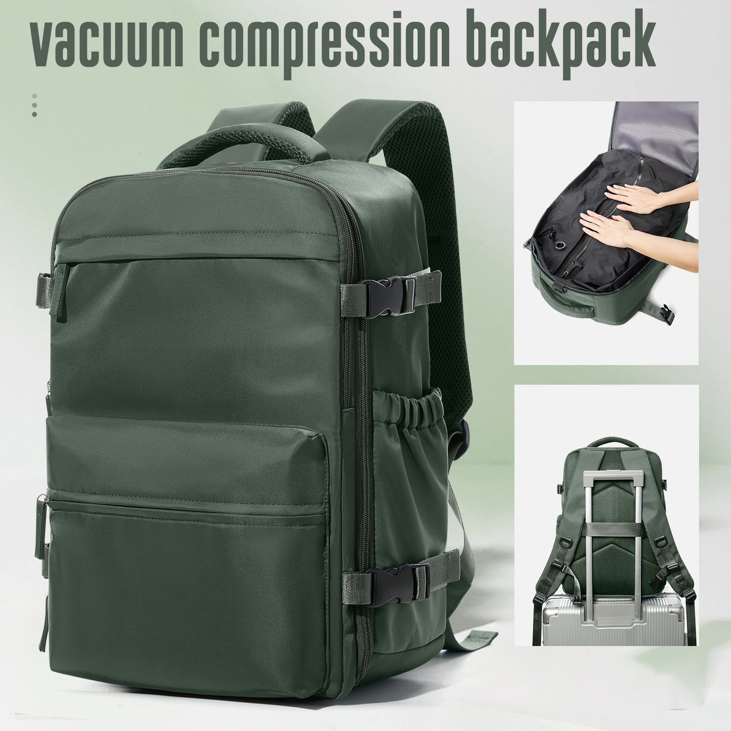 Vacuum Large Capacity Travel Backpack