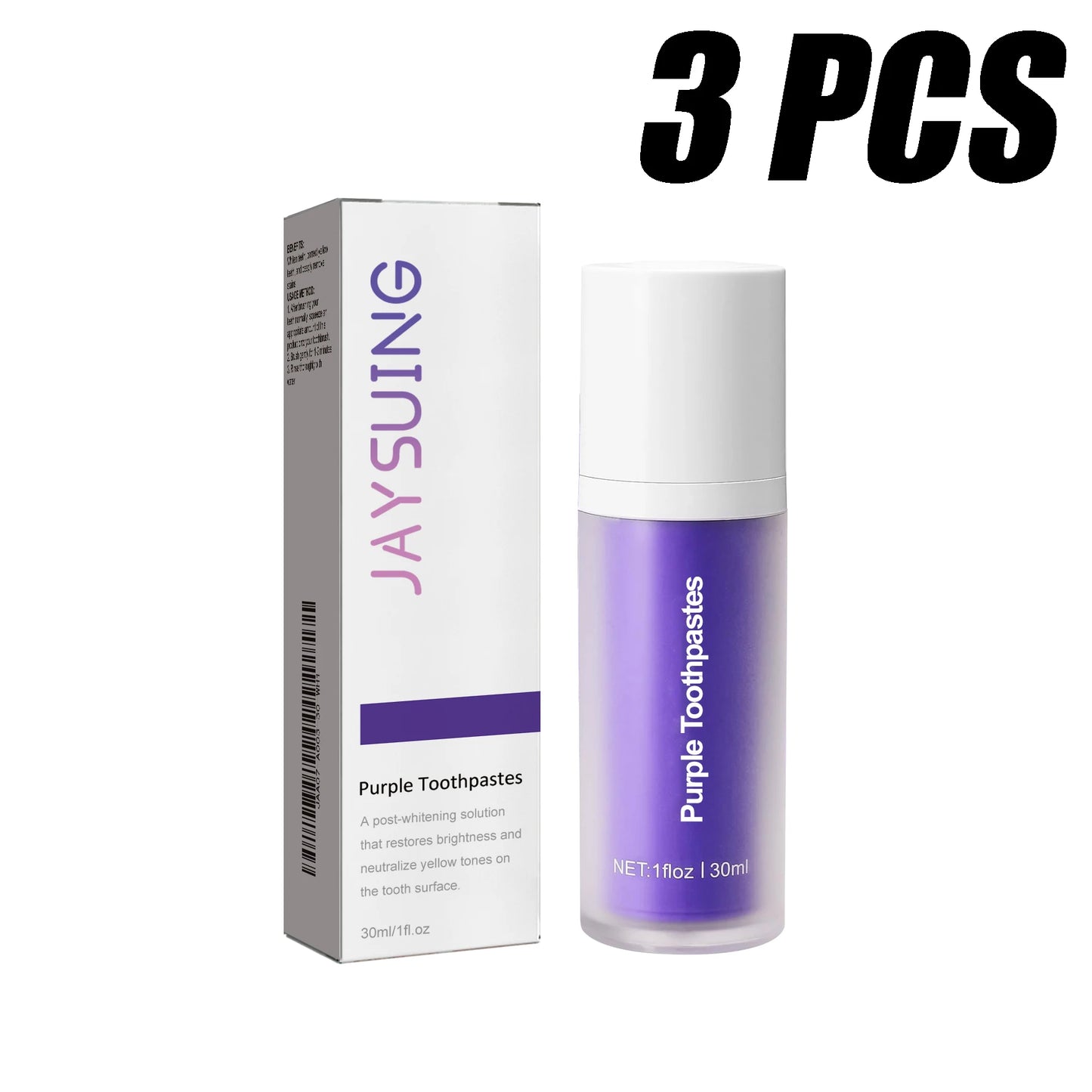 Purple Orthopedic Teeth Whitening Toothpaste
