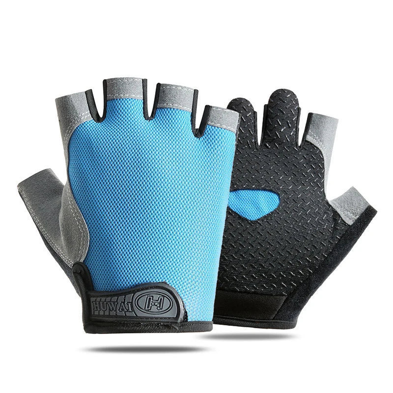 Fingerless Weightlifting Gym Gloves