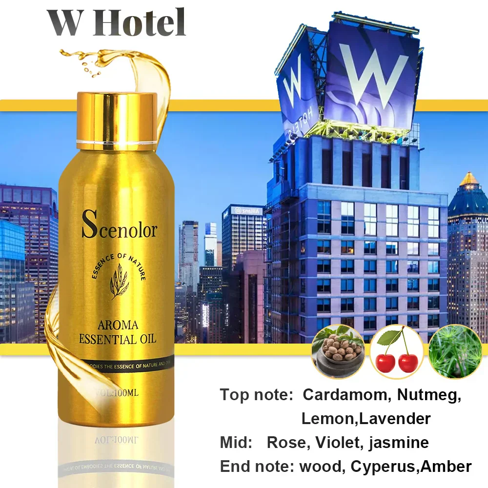 Unisex 100ml Hotel Essential Oil for Diffuser