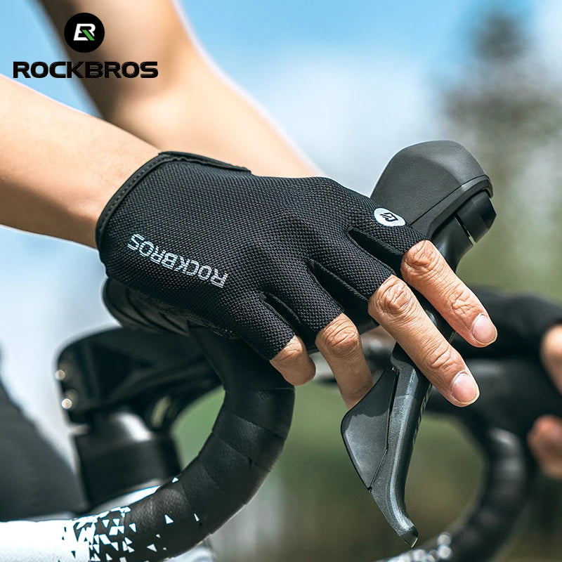 ROCKBROS Half Finger Bike Gloves