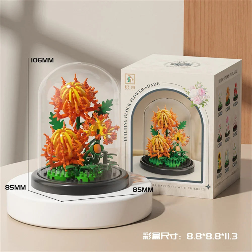Eternal Flower Building Block Set