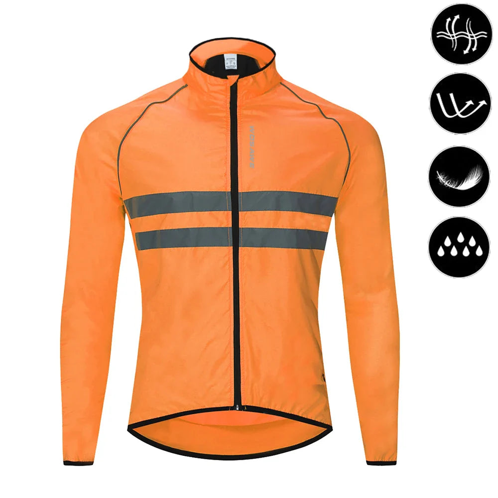 WOSAWE Men Cycling Windbreaker