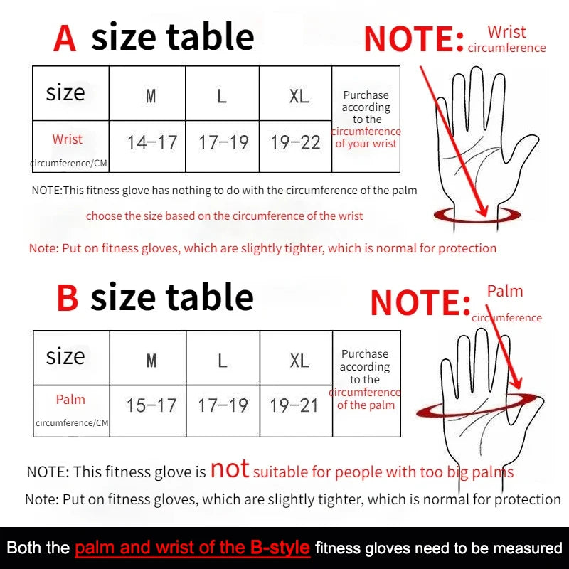 Weightlifting Fitness Gym Gloves