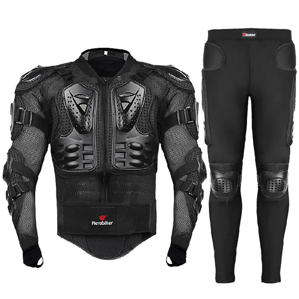 5XL Men's Motorcycle Armor Jacket