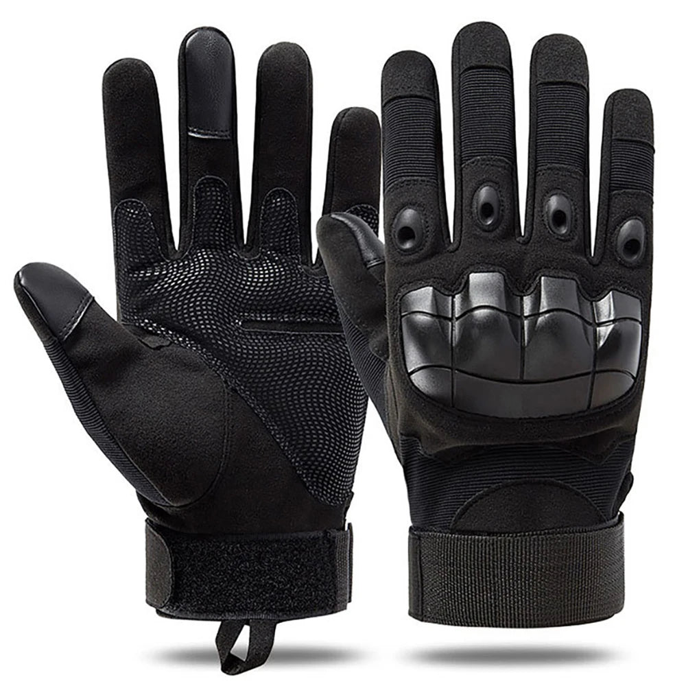 Touchscreen Full Finger Moto Gloves