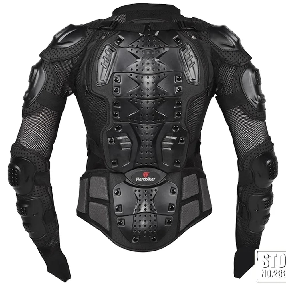 5XL Men's Motorcycle Armor Jacket