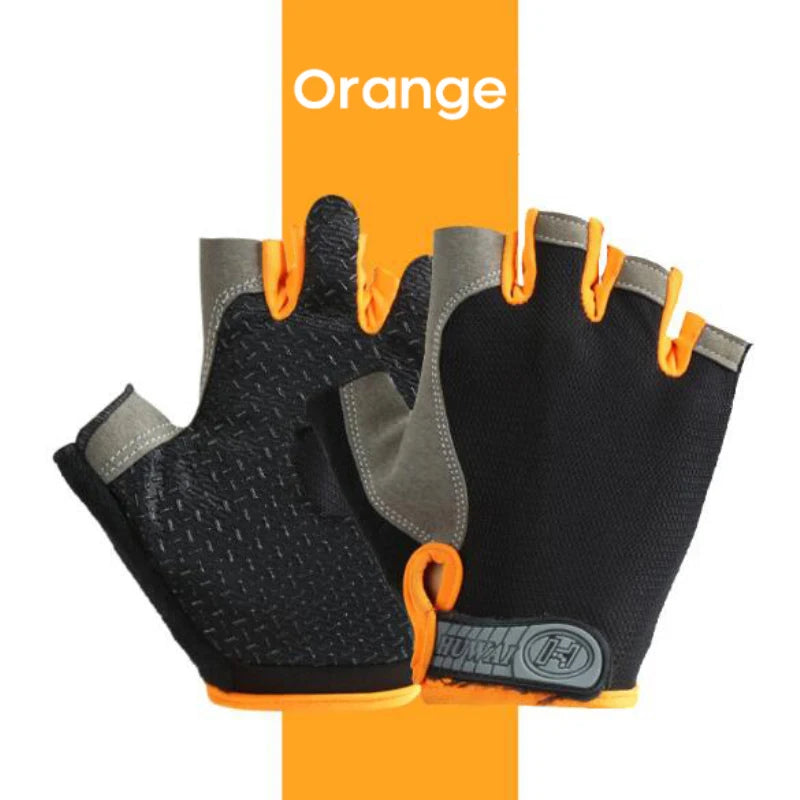 Fingerless Weightlifting Gym Gloves