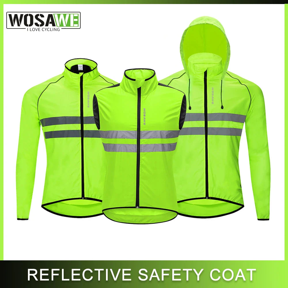 WOSAWE Men’s Cycling Windbreaker Jacket
