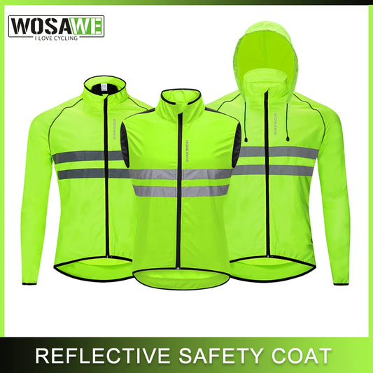 WOSAWE Men’s Cycling Windbreaker Jacket