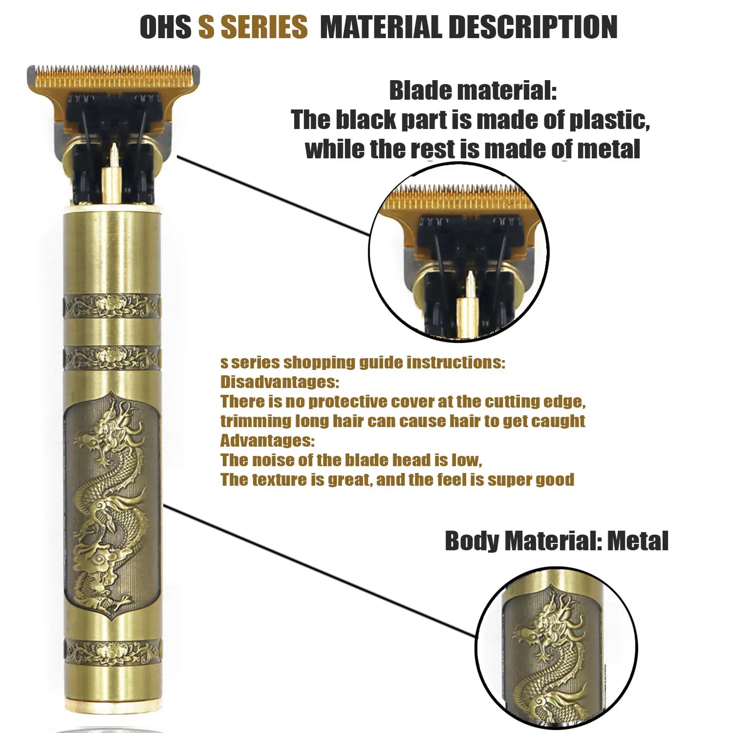 T9 Professional Hair Clipper Trimmer