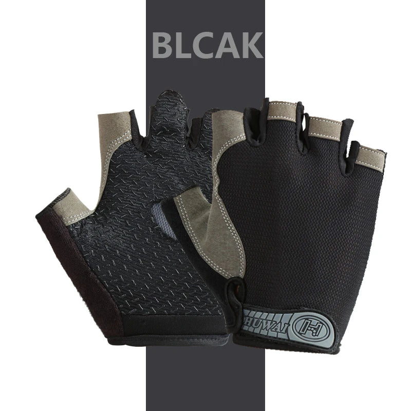 Men Women Half Finger Gloves