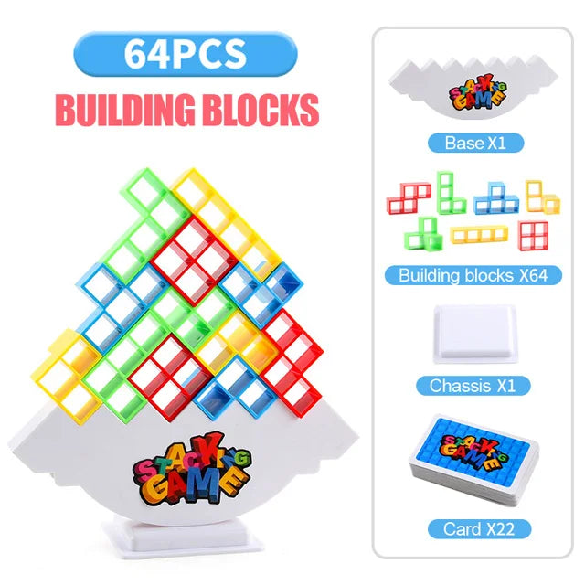 Balance Stacking Tower Block Game