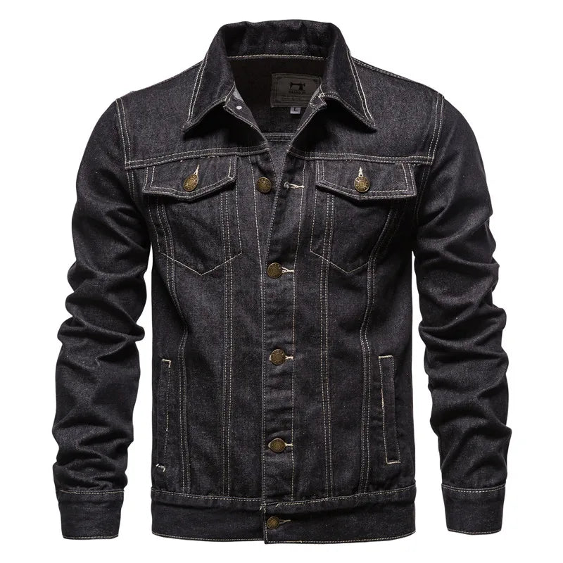 2025 Men’s Vintage Denim Jacket