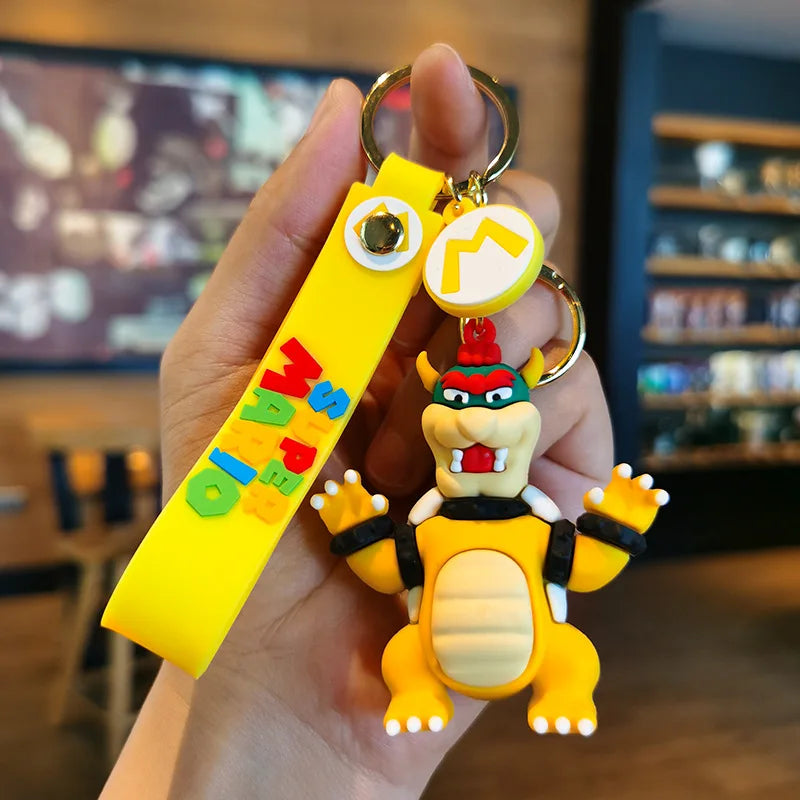 Super Mario Keychain Figure Set
