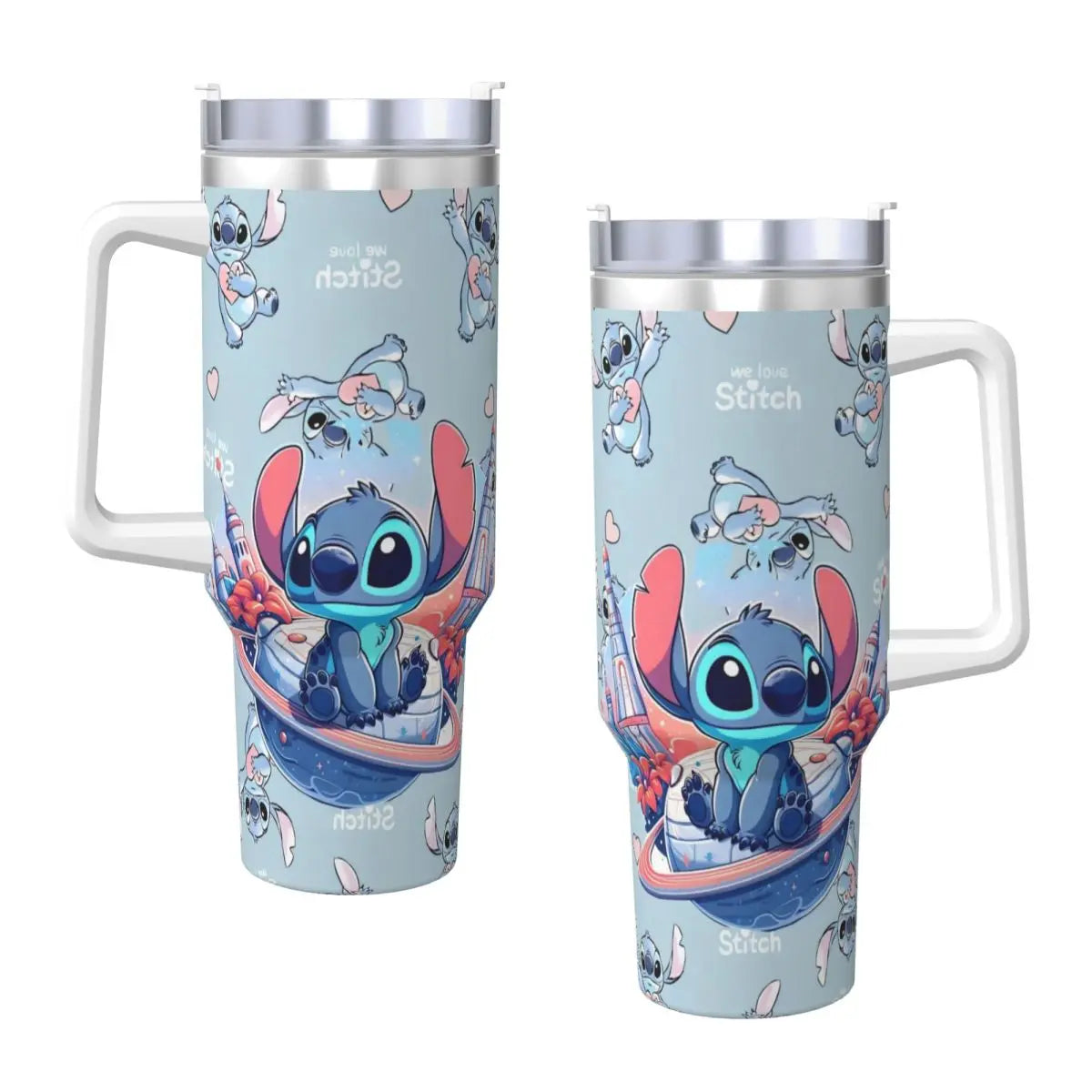 Stitch Kawaii Stainless Steel Tumbler