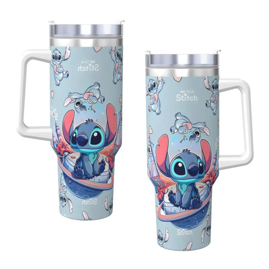 Stitch Kawaii Stainless Steel Tumbler