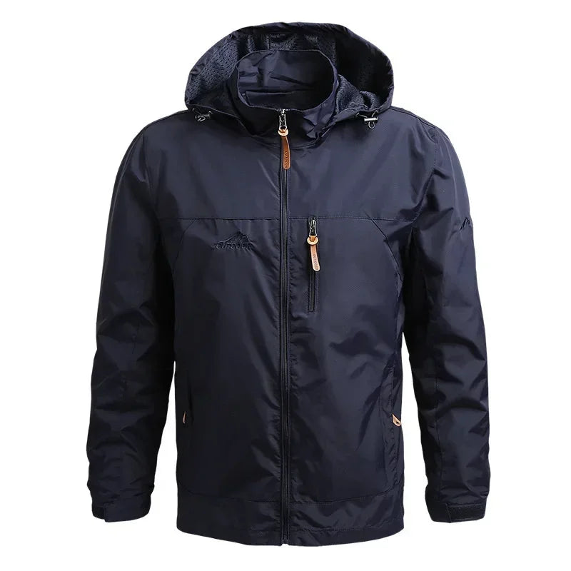 Men’s Autumn Waterproof Windbreaker Jacket