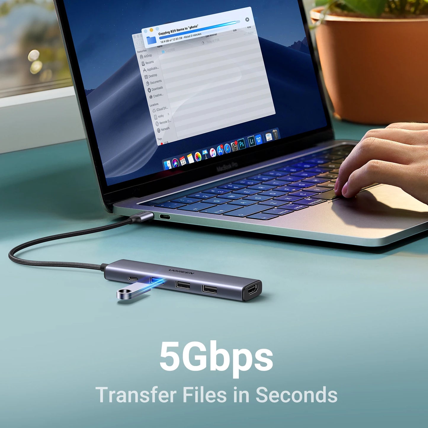 UGREEN 5-in-1 USB-C Hub