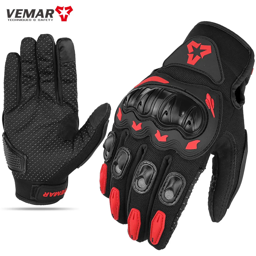 VEMAR Full Finger Motorcycle Gloves